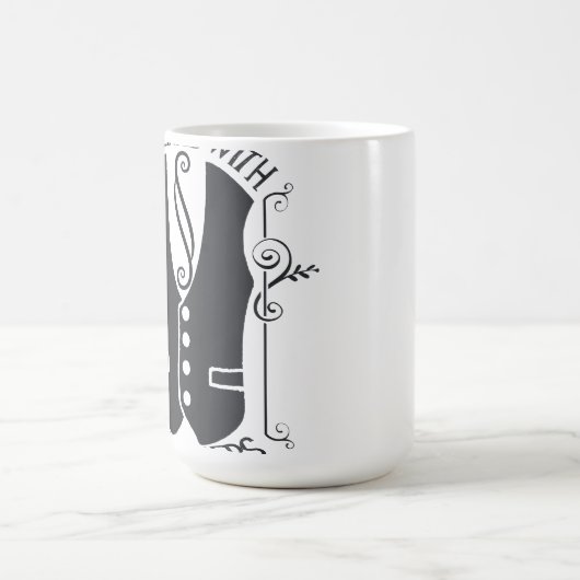 Mit den Stümpern verbunden Kaffeetasse (Mittel)