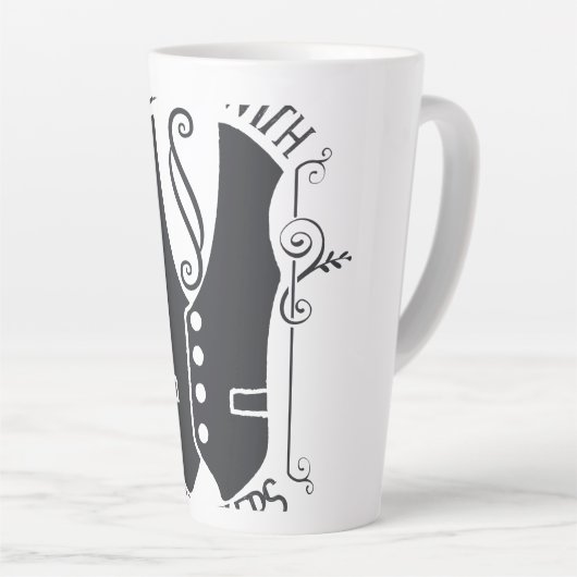 Mit den Stümpern verbunden Milchtasse (Rechte Ecke)