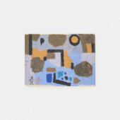 Mit den zwei verlorenen (1938) Gemälden Paul Klee Post-it Klebezettel (Vorderseite)