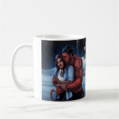 Mit der Alien Warlord-Tasse eingeschneit Kaffeetasse (Links)