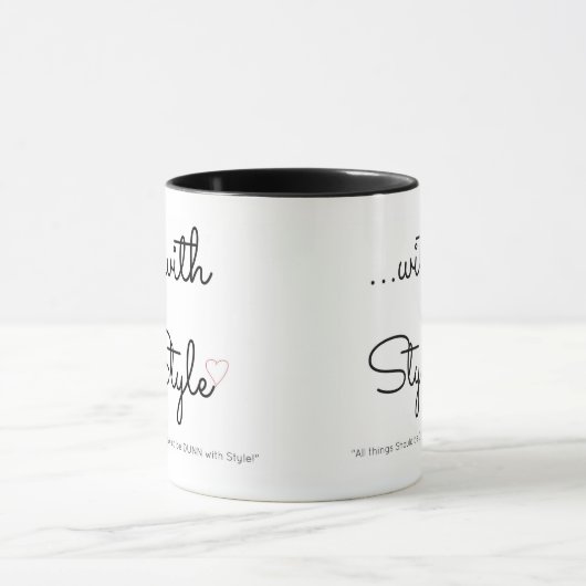 … mit der Art-Kaffee-Tasse Tasse (Zentrum)