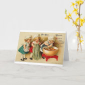 Mit der besten Wunschkarte für Kinder Karte (Gelbe Blume)