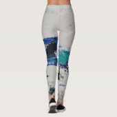 Mit der Brise laufen Leggings (Rückseite)