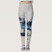 Mit der Brise laufen Leggings (Vorderseite)
