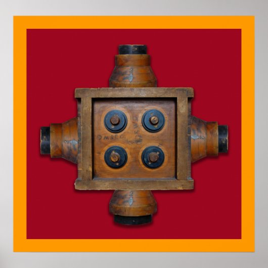 Mit der Cross-1-Print Poster (Vorne)