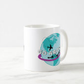 Mit der Crystal Logo Coffee Tasse umgehen (VorderseiteRechts)