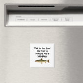 Mit der Hand Face denkt über FISCHEN nach Magnet (In Situ (Geschirrspüler))