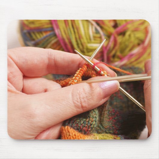 Mit der Hand stricken Mousepad (Vorne)