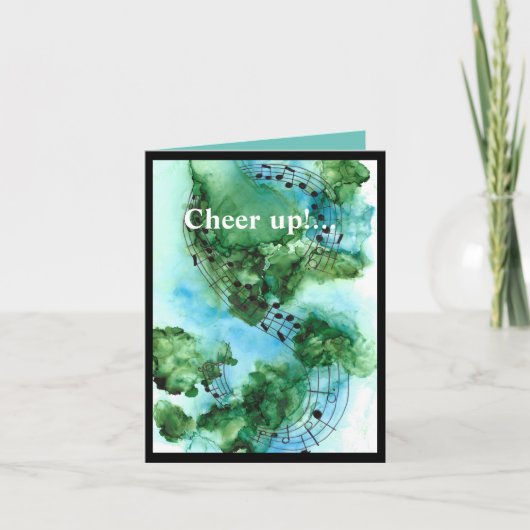 Mit der Hintergrundmusikkarte aufpeppen Karte (Vorderseite)