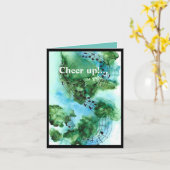 Mit der Hintergrundmusikkarte aufpeppen Karte (Gelbe Blume)