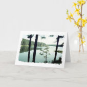Mit der Karte zum See (Gelbe Blume)