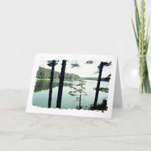 Mit der Karte zum See