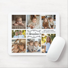 Mit der Liebe Custom 7 FotoCollage Mousepad