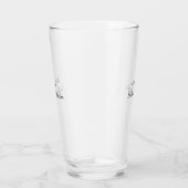 Mit der Liebe fügen Sie Ehepaare Namen Hochzeit ei Glas (Rechts)