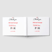 Mit der Liebe fügen Sie ein paar Namen Buchstaben Gästebuch (Voll)