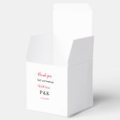 Mit der Liebe fügen Sie ein paar Namen Buchstaben  Geschenkschachtel (Geöffnet)