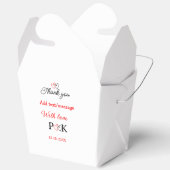 Mit der Liebe fügen Sie ein paar Namen Buchstaben  Geschenkschachtel (Offen)