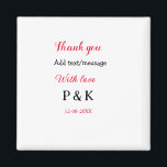 Mit der Liebe fügen Sie ein paar Namen Buchstaben  Magnet<br><div class="desc">Gestaltung</div>