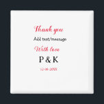 Mit der Liebe fügen Sie ein paar Namen Buchstaben  Magnet<br><div class="desc">Gestaltung</div>