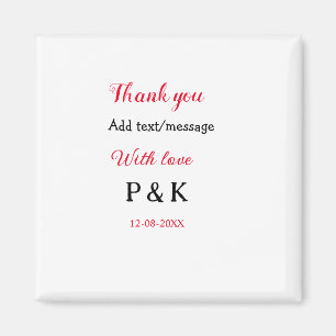 Mit der Liebe fügen Sie ein paar Namen Buchstaben Magnet