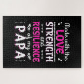 Mit der Liebe Kraft Resilienz von Fun Vater gemach Puzzle (Horizontal)