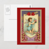 Mit der Liebe meines Herzens Postkarte (Vorne/Hinten)