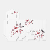 Mit der Liebe Whimsisches Schmetterling Pink Viele Geschenkschachtel (Ungefaltet)