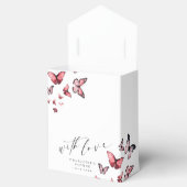 Mit der Liebe Whimsisches Schmetterling Pink Viele Geschenkschachtel (Geöffnet)