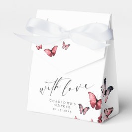 Mit der Liebe Whimsisches Schmetterling Pink Viele Geschenkschachtel