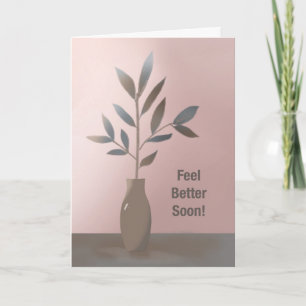Mit der Minimalistischen Vase der Zweigstellen wer Karte