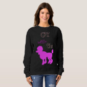Mit der Poodle Edition 3 Sweatshirt (Vorne ganz)