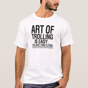 Mit der Schleppangel fischen T-Shirt