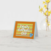 Mit der Tageskarte meines Herzvaters Karte (Gelbe Blume)