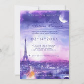 Mit DETAILS Amour Éternel à la Parisienne Einladung (Vorderseite)