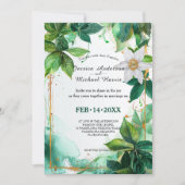 Mit DETAILS Passiflora Ruhe Einladung (Vorderseite)