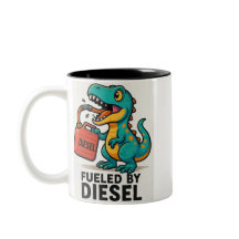 Mit Diesel betrieben