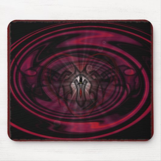 "Mit diesem Messer…" Mausunterlage Mousepad (Vorne)