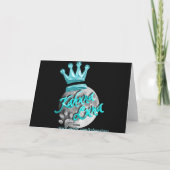 Mit diesem Ring romantische Vintage Ankündigung (Rückseite)