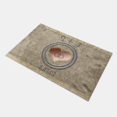 Mit diesem Ring von Shirley Taylor Fußmatte (Schrägansicht)