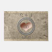 Mit diesem Ring von Shirley Taylor Fußmatte (Vorderseite)