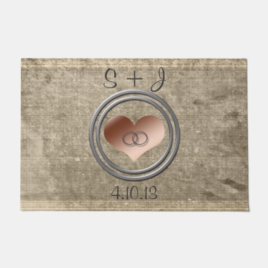 Mit diesem Ring von Shirley Taylor Fußmatte (Vorderseite)