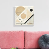 Mit dieser beeindruckenden Modernen Kunst können S Leinwanddruck (Insitu (Wohnzimmer))