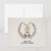 Mit dieser Ostersonnenkarte im Frühjahr Postkarte (Vorne/Hinten)