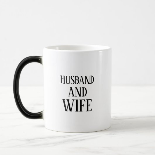 mit dieser stilvollen Husband und Ehefrau Tasse De (Links)