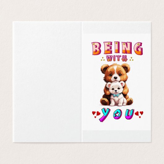 Mit dir sein (Außenseite Aufgefaltet)