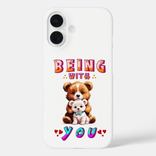 Mit dir sein Case-Mate iPhone hülle (Rückseite)