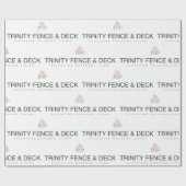 Mit Dreifaltigkeit aufwischen Geschenkpapier (Flach)