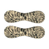 mit dunkelbeige Ton vermischt, Spiegel Baseball (Paneele)