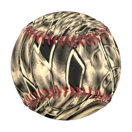 mit dunkelbeige Ton vermischt, Spiegel Baseball