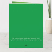 Mit echter Beileid eine schöne, individuelle Karte (Rückseite)